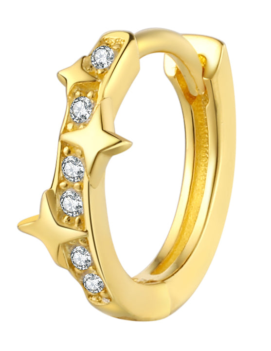 PENDIENTE SHOOTING STAR ORO