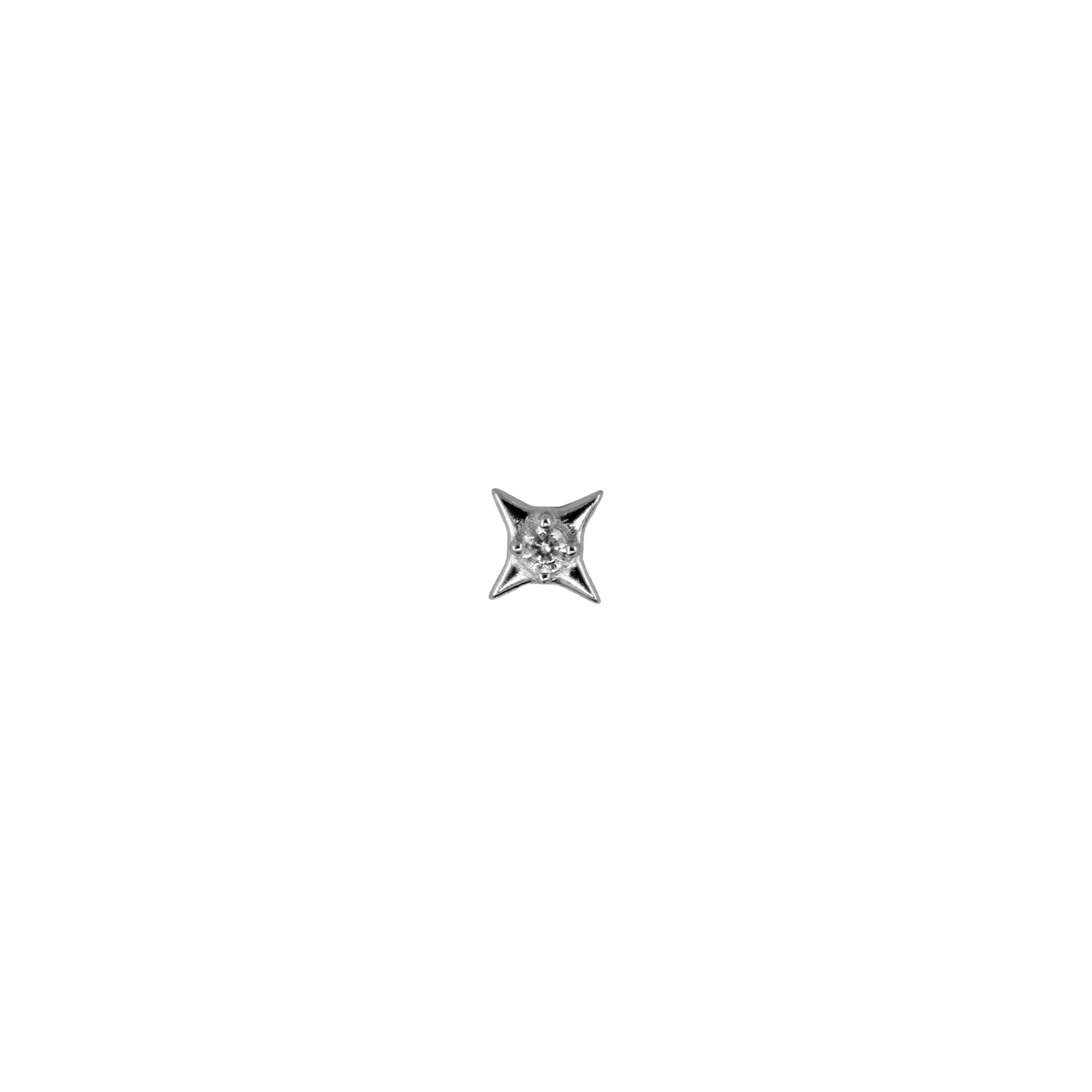PIERCING DESTELLO PLATA