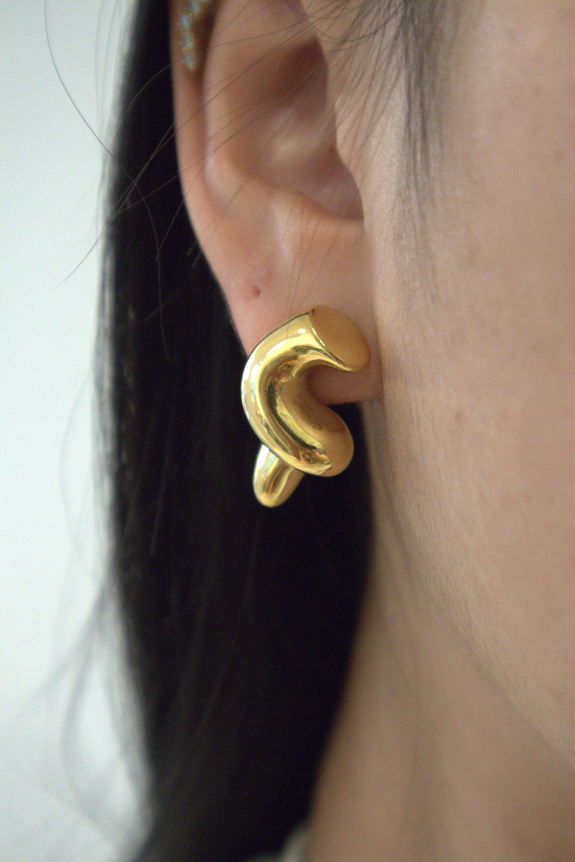 PENDIENTES TWISTER ACERO