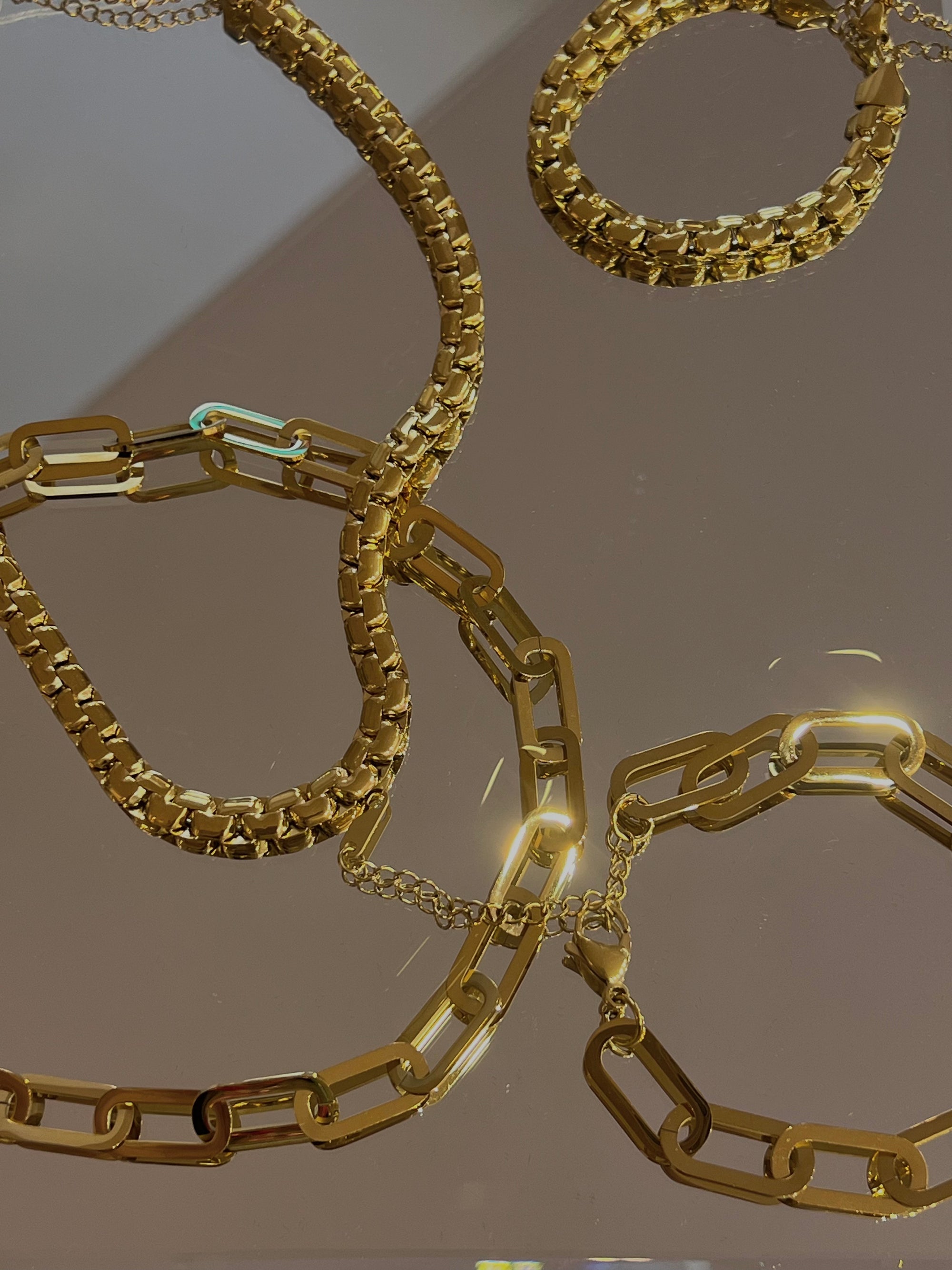 PULSERA BIG-PAPERCLIP ACERO