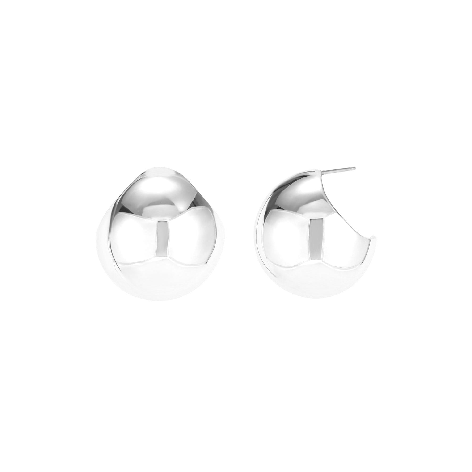 PENDIENTES SFERA PLATA