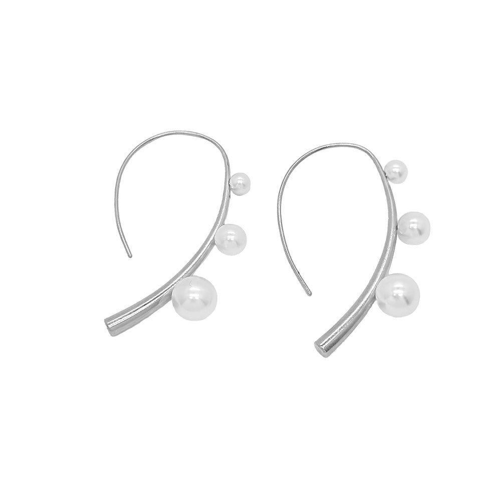 PENDIENTES SOLMAR PLATA