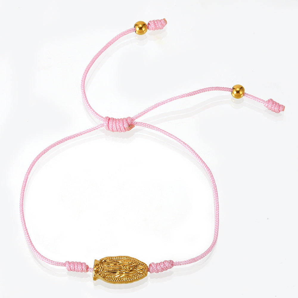 PULSERA VIRGEN ROSA