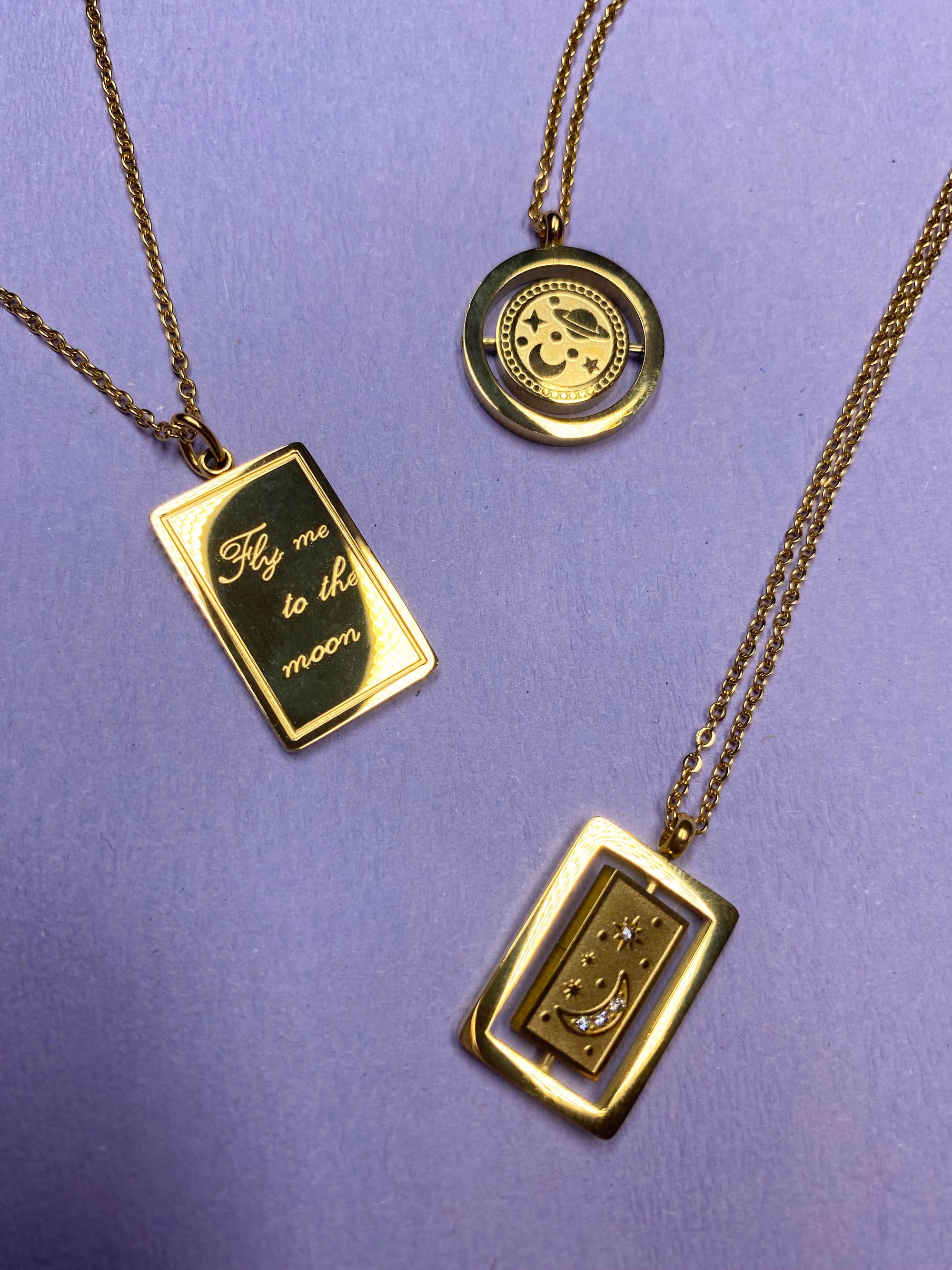 UNIVERSE STEEL NECKLACE