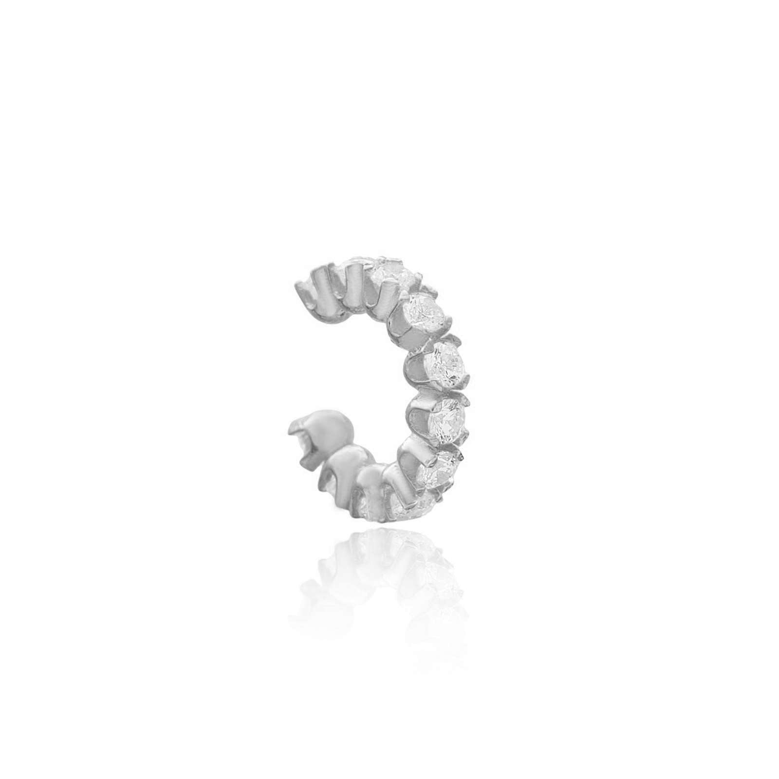 Silver Bling Ear Cuff