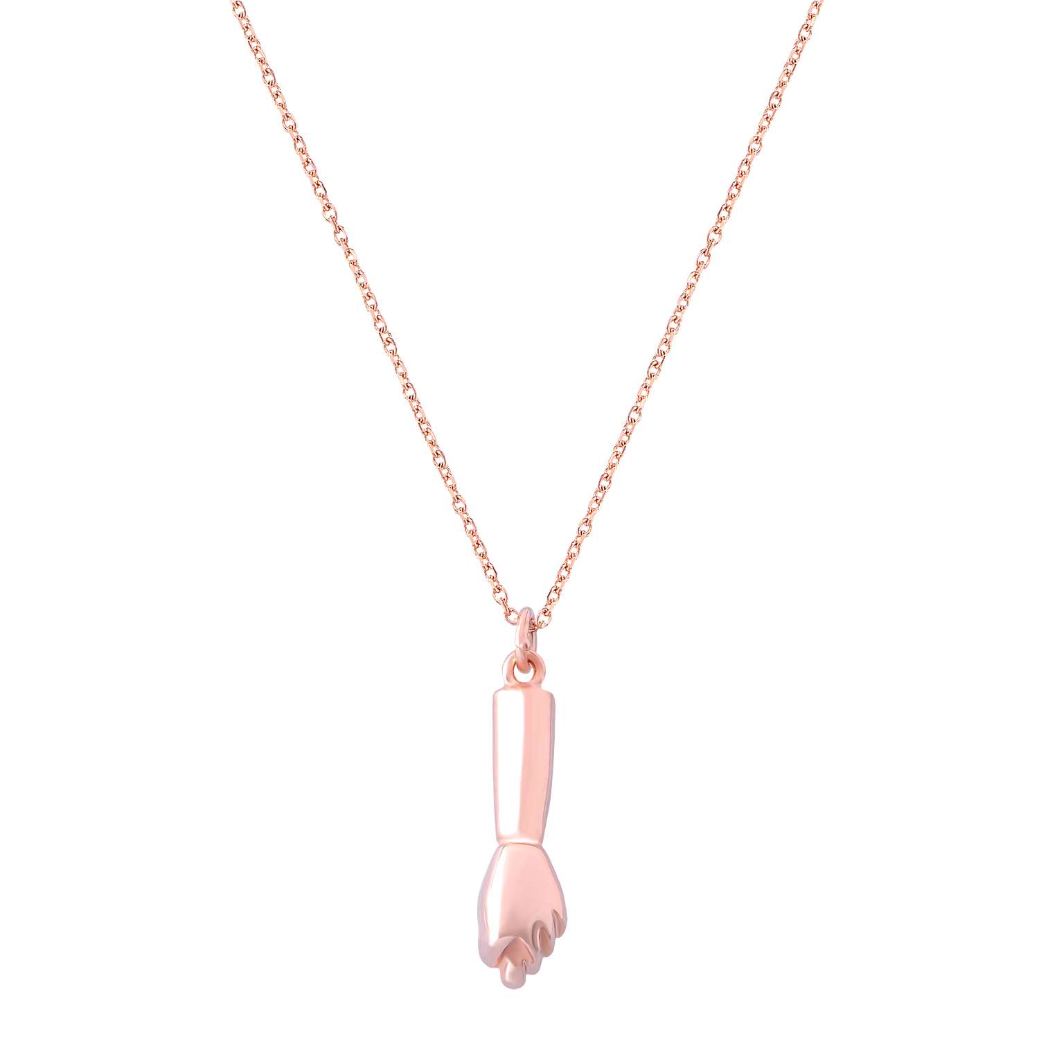 COLGANTE MANO FIGA FIST ROSA