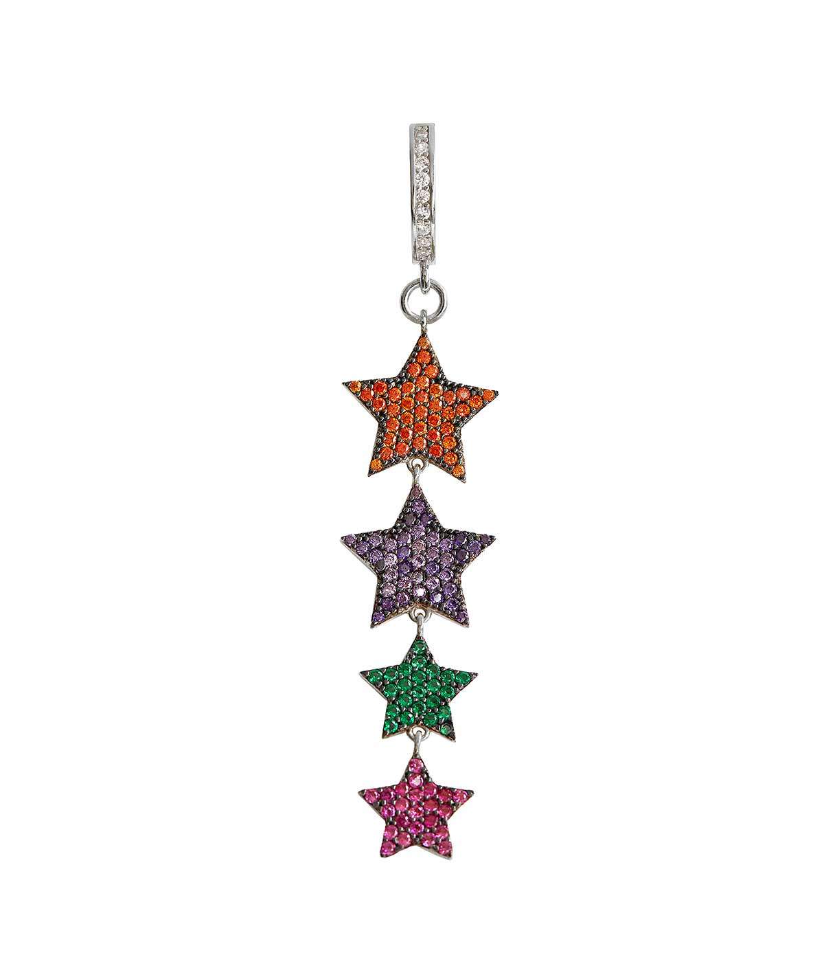 PENDIENTE MY STAR PLATA