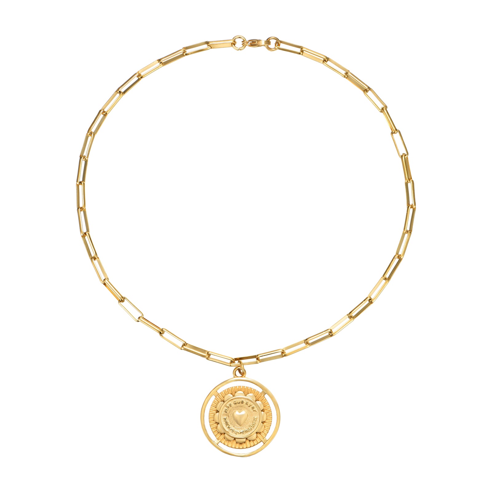 COLLAR INFINITE LOVE ACERO