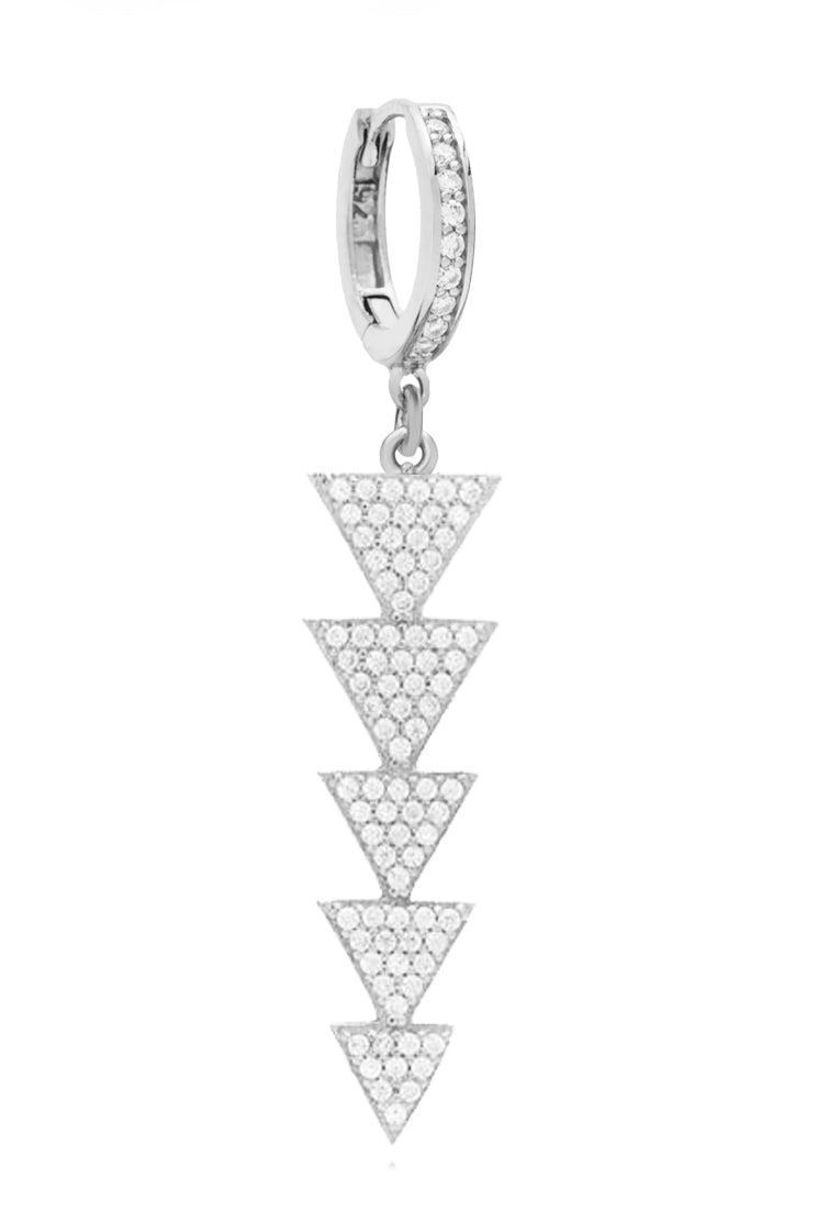 PENDIENTE TRIANGLES PLATA