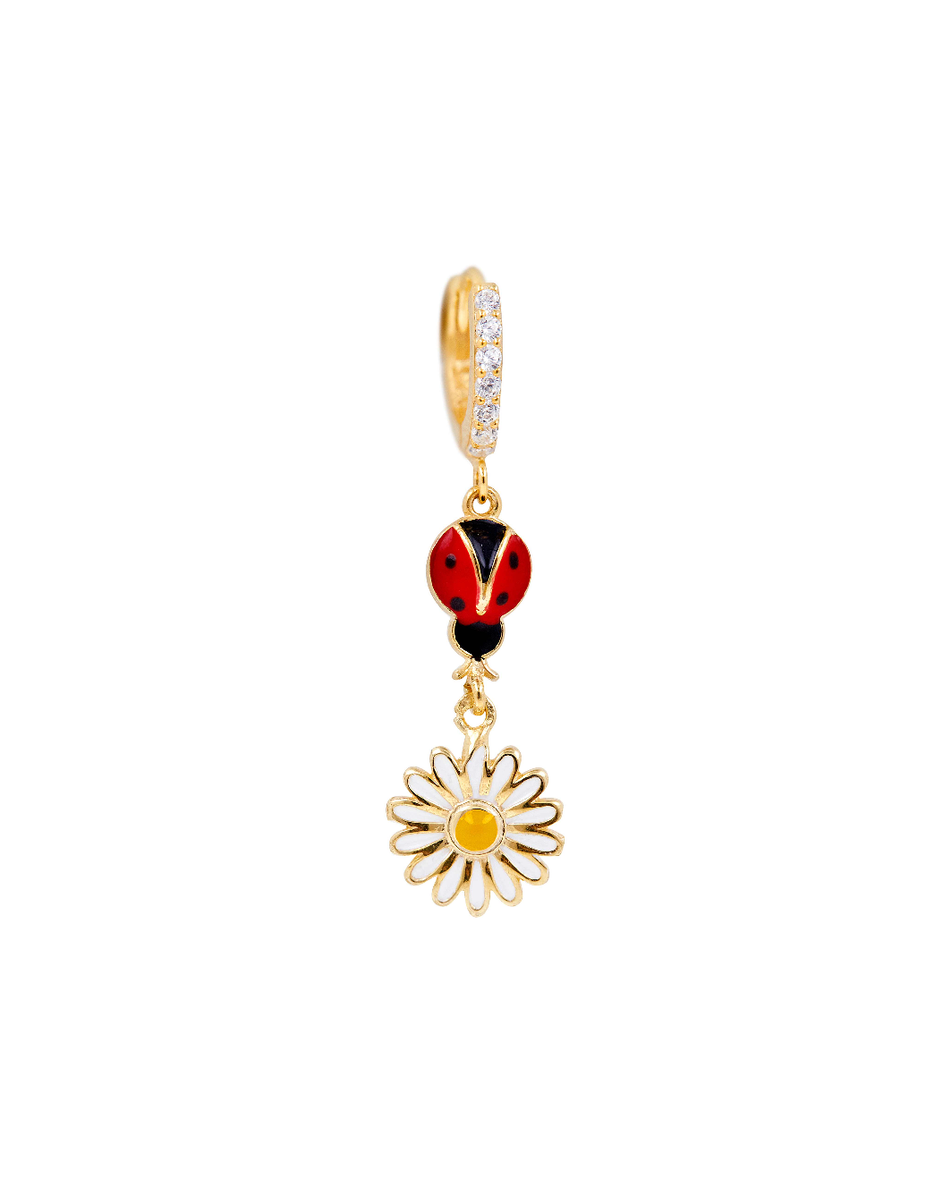 PENDIENTE LADY FLOWER ORO