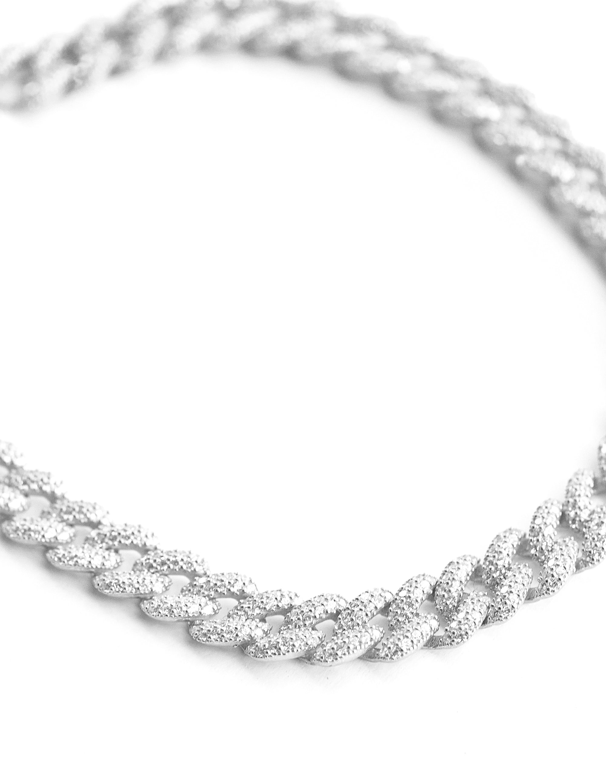 TOBILLERA LINKS PLATA