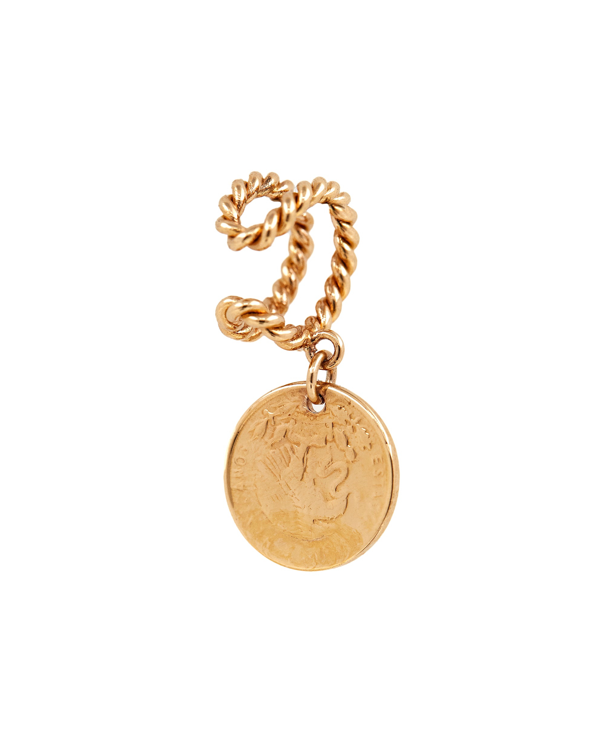 EAR CUFF COIN DANIEL ESPINOSA X BAROKAH JEWELS