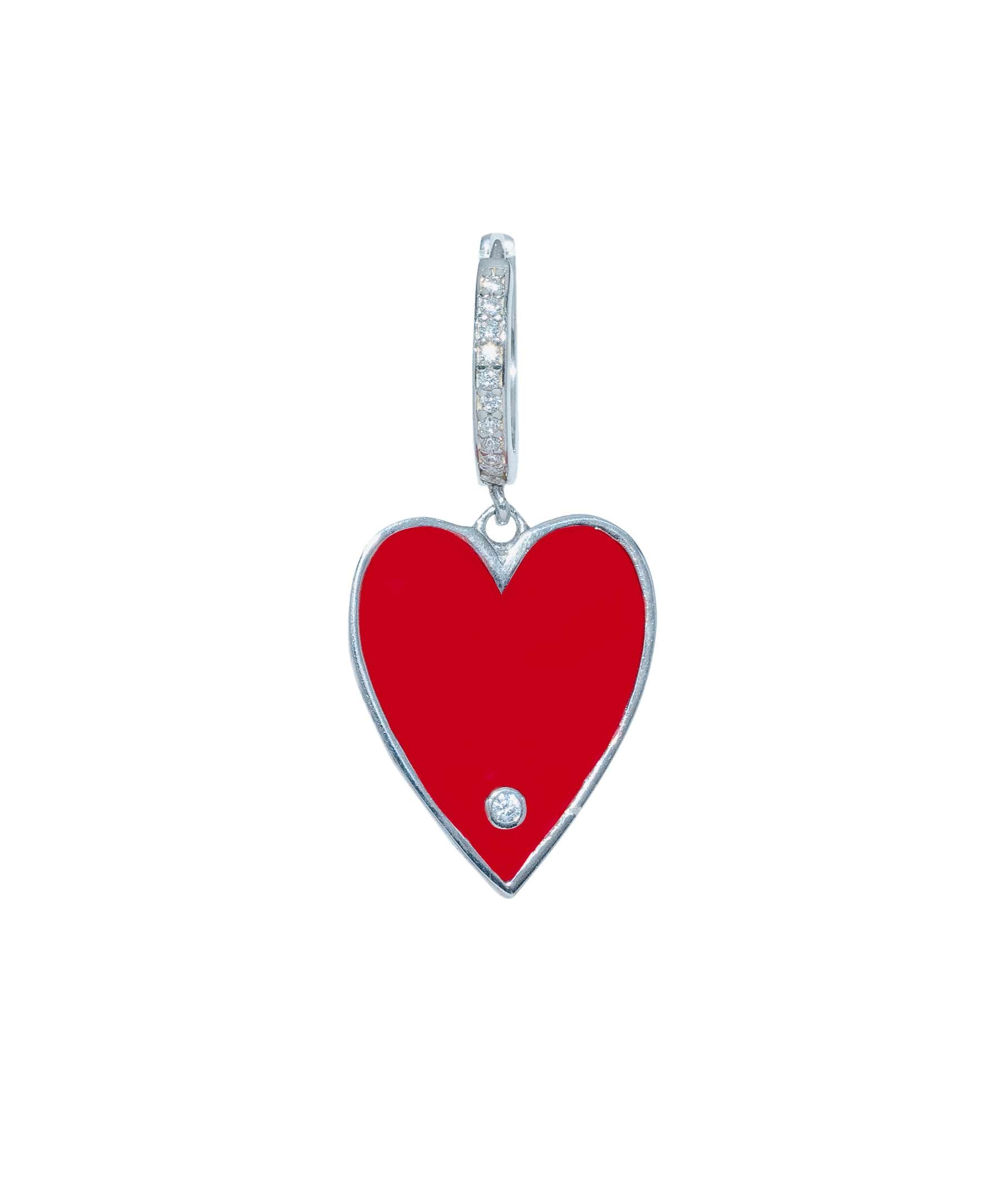 PENDIENTE TRUE LOVE PLATA