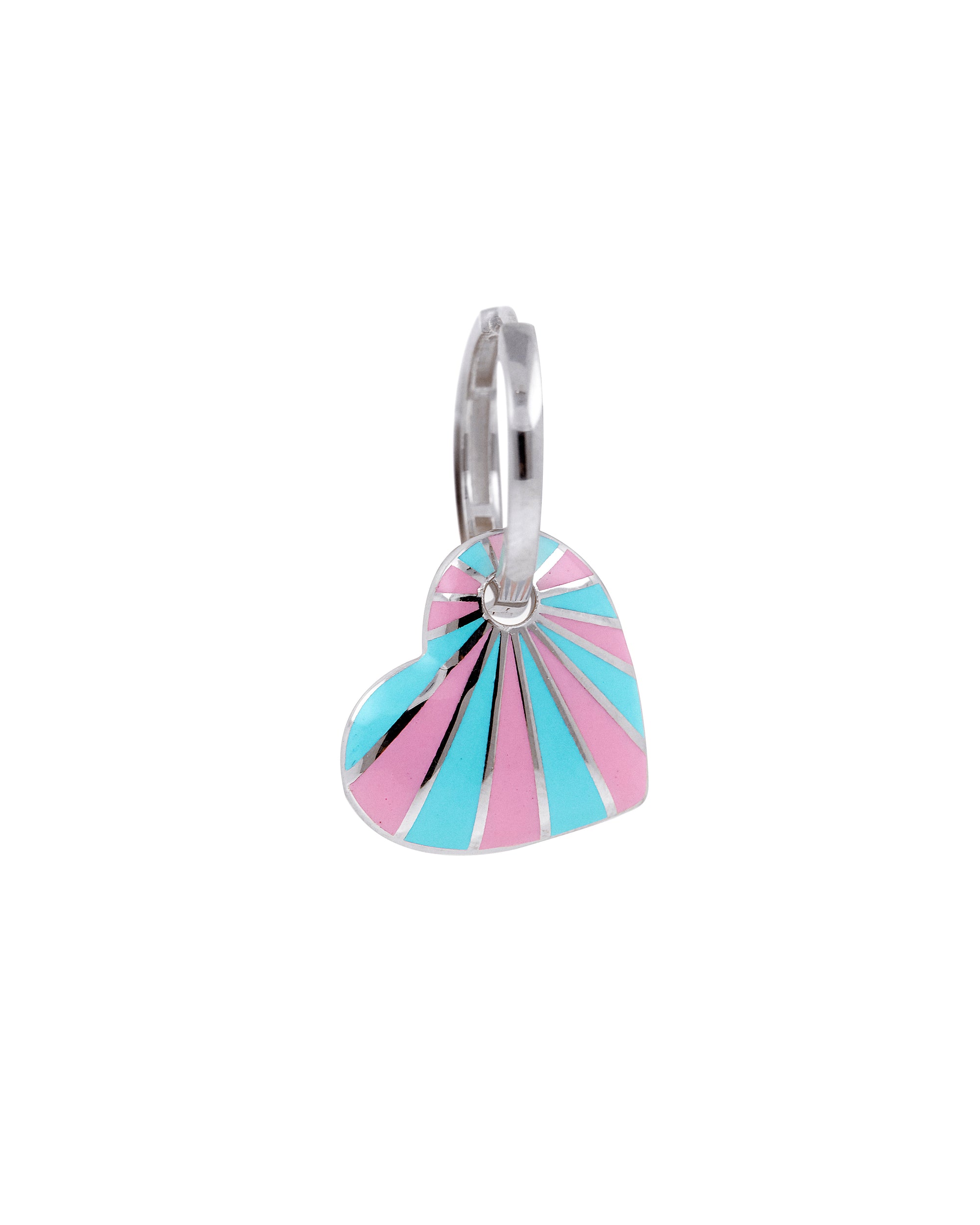PENDIENTE HIGH LOVE PLATA