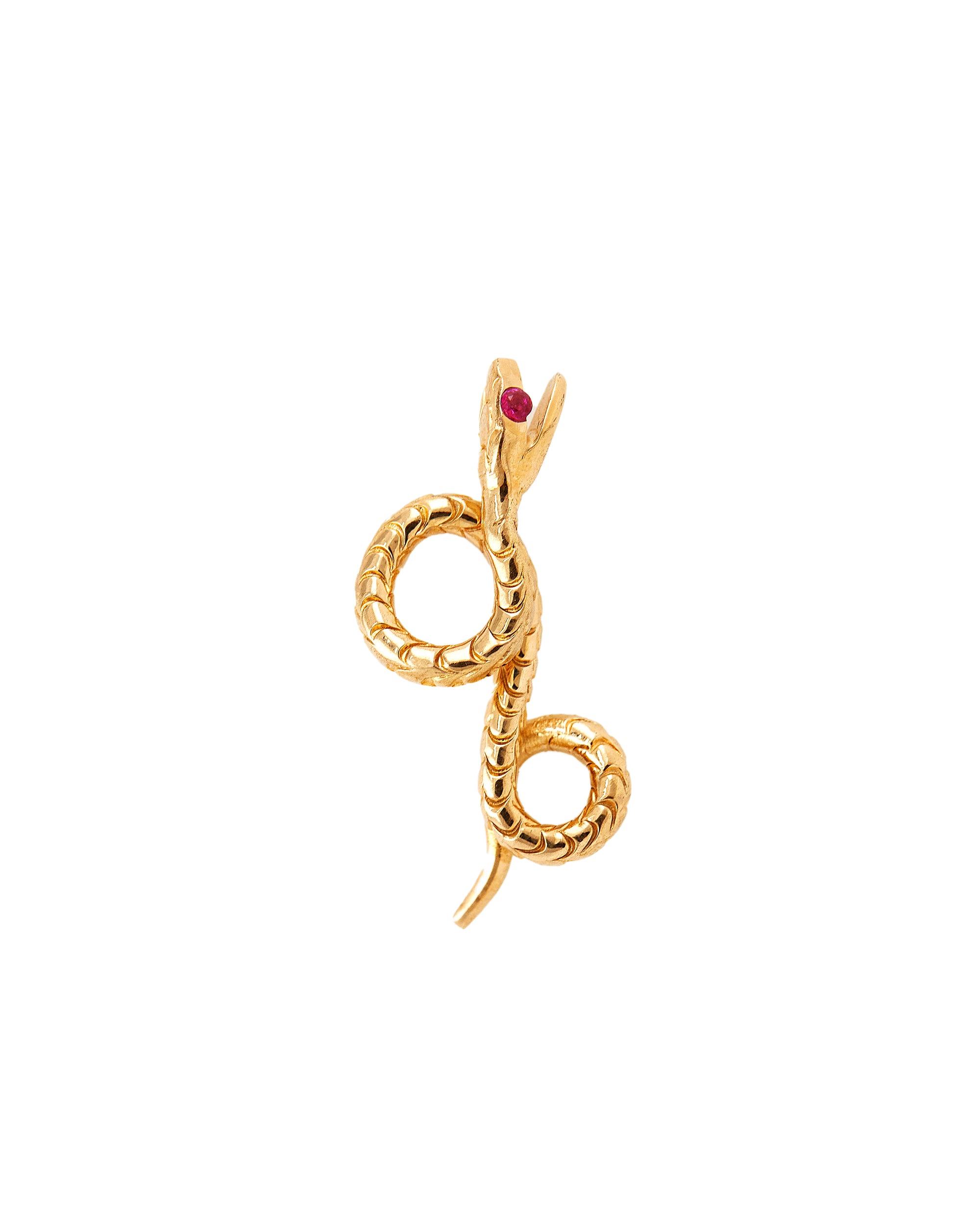 PENDIENTE TREASURE SNAKE DANIEL ESPINOSA X BAROKAH JEWELS
