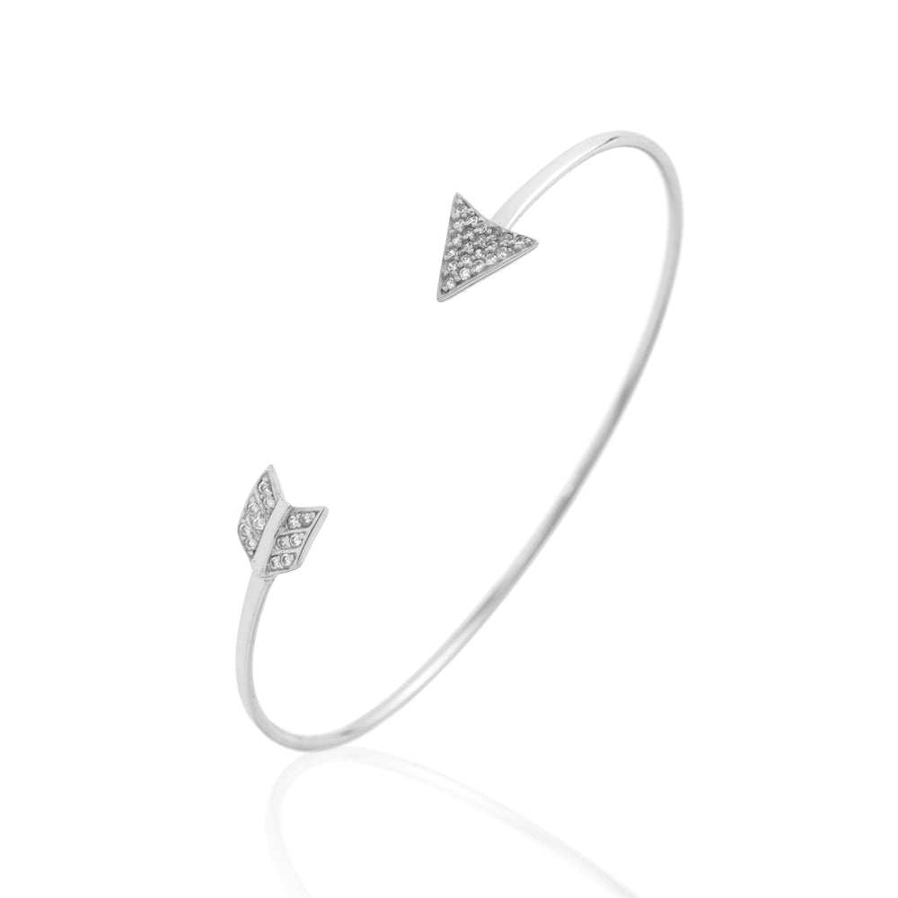 PULSERA ARROW PLATA