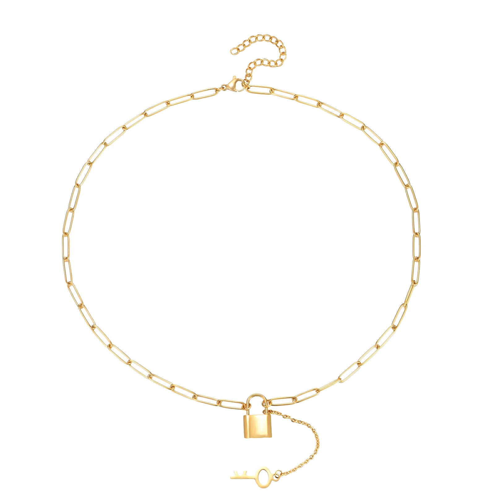 COLLAR LOCK KEY ACERO