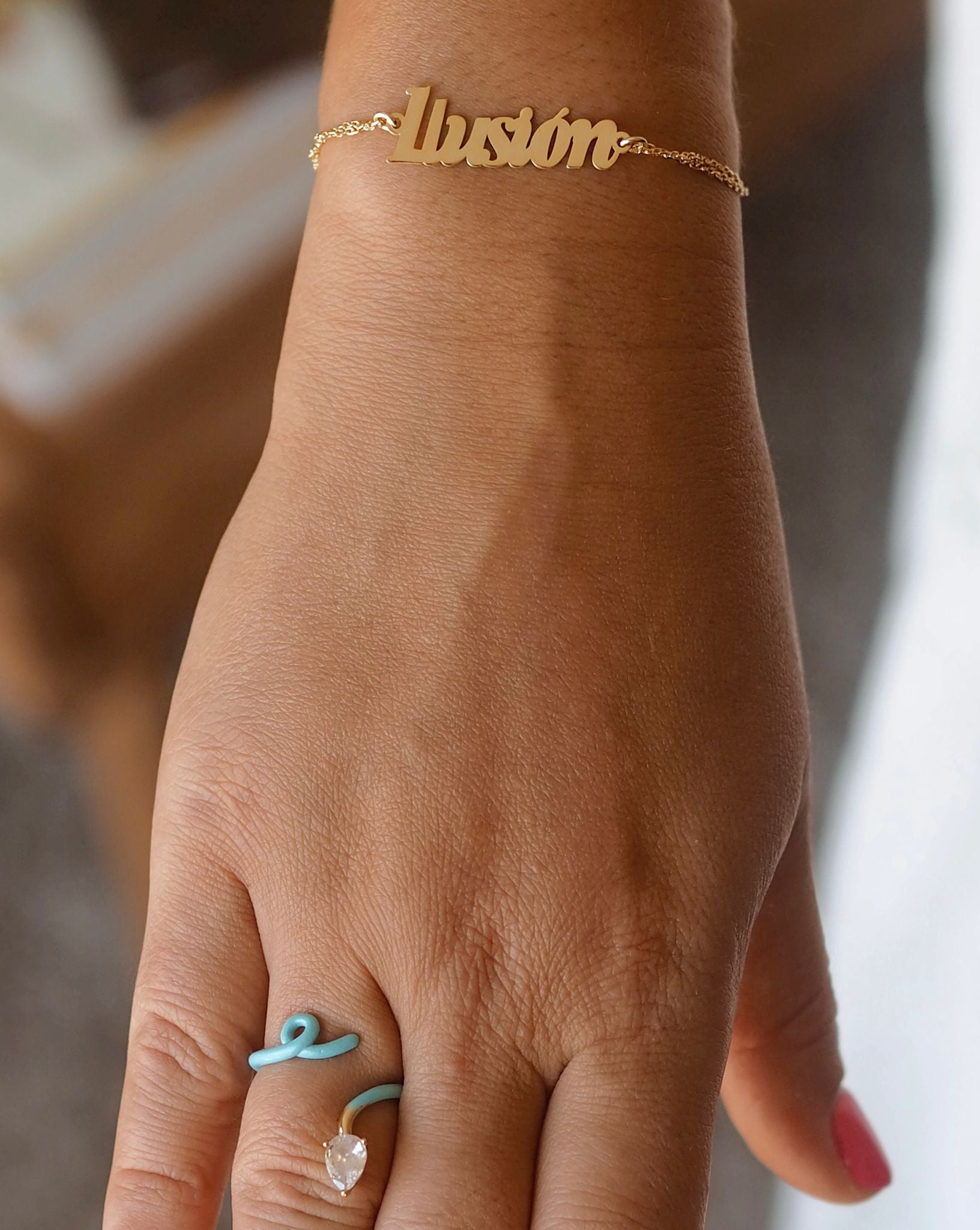 ILLUSION X BEI_URI SILVER BRACELET