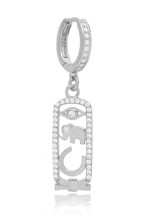 PENDIENTE EGYPT PLATA