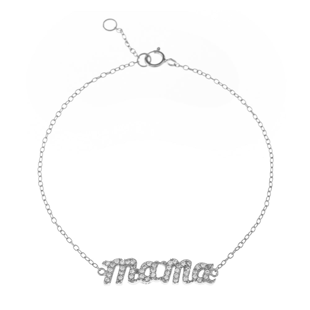 PULSERA MOTHER PLATA