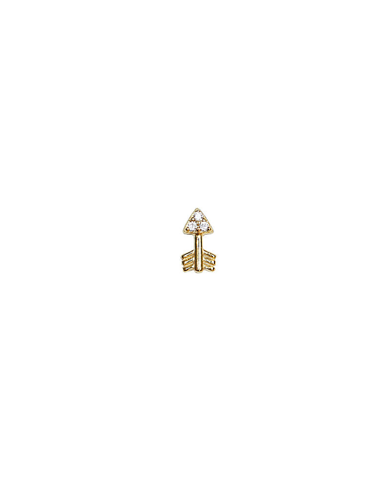 PIERCING FLECHA ORO