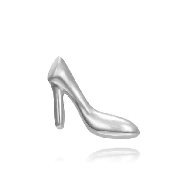 PENDIENTE HIGH-HEELS PLATA